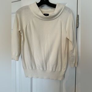 Talbots Ivory Knit Top